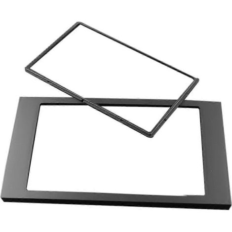 DVD-Stereo-Radio-Navigations-Blendenblende mit Kennzeichenhalterung-Adapter