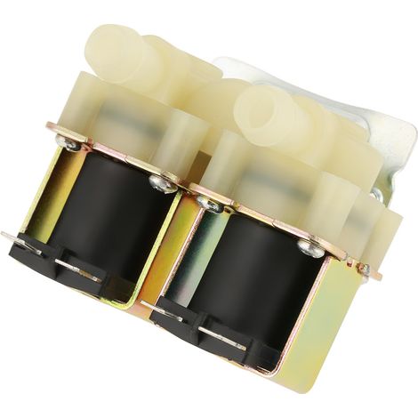 Bidirektionales Magnetventil, Kunststoff, 6 Anschlüsse, 12 V, normalerweise geschlossen. (1/5)