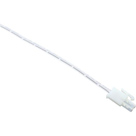 Ledbox – Connecteur AMP femelle 2 broches avec câble 1m – Pour luminaires LED – Installation rapide et sécurisée – Compatible avec bandes LED (1/4)