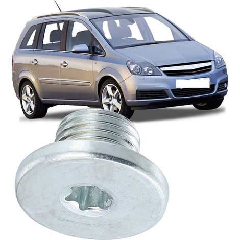 Joint de bouchon de vidange moteur avec joint torique 90502556, remplacement pour Vauxhall Opel Corsa Zafira, étanche et durable (1/5)