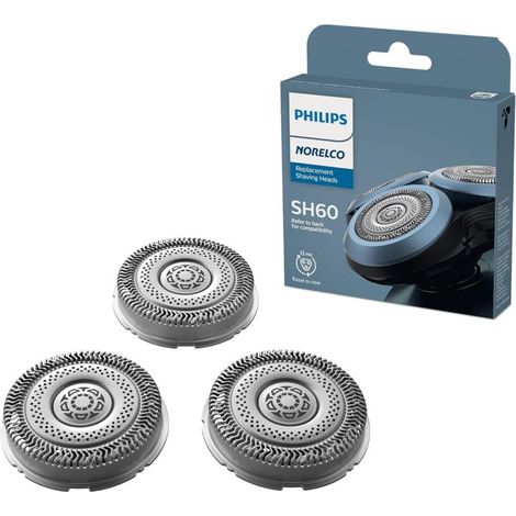 Philips - Tête de rechange pour rasoirs Series 6000, SH60/72