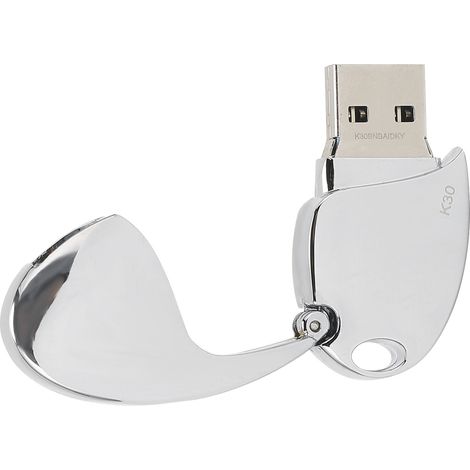 Clé USB Flash Drive en Forme de Coquille d'Œuf K30, Mémoire USB Haute Vitesse 80 Mo/s Compatible Windows 7 et OS X (16 Go)