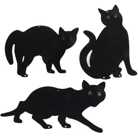 3 x Mental Scarers Cats Stop Pest Control Get Rid Pests Garden Scarer (1/5)
