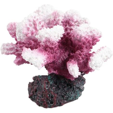 Décorations de corail d'aquarium réservoir de poissons en résine plantes de corail artificielles ornements d'aménagement paysager pour sable Micro paysage Terrarium (1/5)