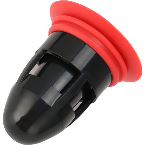 Filtre de vidange de sol déodorant, noyau de vidange, pour salle de bain et cuisine (noir rouge) (1/5)