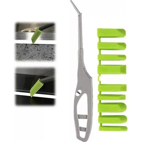 Outils pour joints en silicone, outil de calfeutrage en silicone 9 en 1, outil de finition de calfeutrage