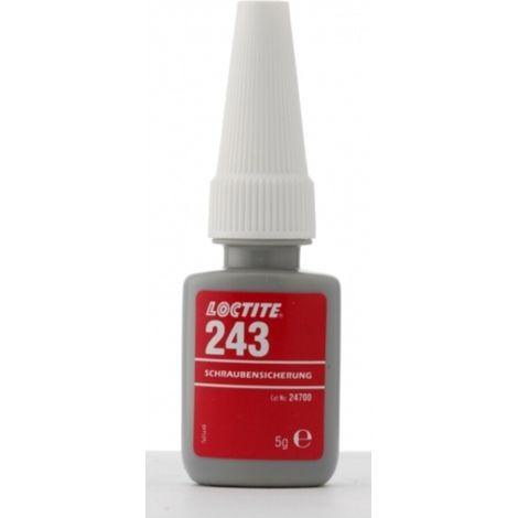 Loctite 243 Schraubensicherung mittelfest 5ml 12 Stk (1/5)