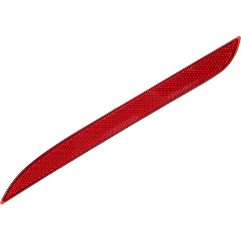 Plaque Réfléchissante Pare-Choc Arrière Rouge Imperméable Anti-UV Bandeau Reflecteur Gauche Remplacement Pour Mustang EcoBoost Coupé FR3Z15A449A FO1184105 (1/5)