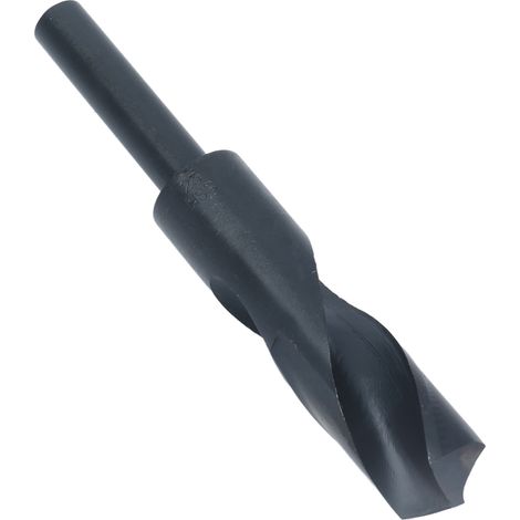 Foret hélicoïdal HSS acier rapide 12,7mm queue droite 23mm outil de perçage noir (1/5)