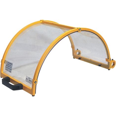 PROTECCIONES PARA TORNO, EN POLICARBONATO Y ESTRUCTURA DE ACERO, PARA FIJAR 141.T2 141.T2 PROTECTOR TORNO POLICARBONATO/ACERO 350MM ANCHO 240MM