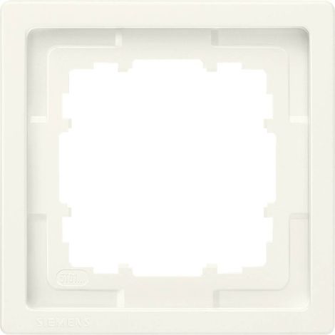 Siemens Gamme d'interrupteurs simple Cadre Delta blanc 5TG1321 1 pc(s) D038221 (1/3)