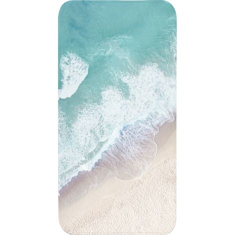 TAPIS DE TOILETTE Plage - Mer - Nature - Été 60x120 cm