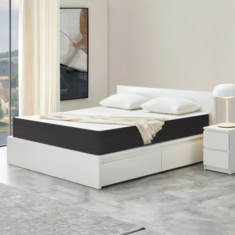 Bolli – Matelas mousse 140x190 – Épaisseur 16cm – Confort mi-ferme – Housse respirante anti-acarien – Soutien ergonomique pour sommeil réparateur (1/5)