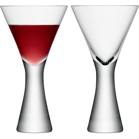 Lot de 2 verres à vin Moya, 395 ml, transparents (1/4)