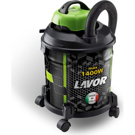 BIDONE ASPIRATUTTO SOLIDI E LIQUIDI ASPIRAPOLVERE LAVOR RUDY 1400S (1/4)
