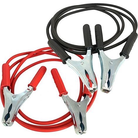 Pinza Cavi Avviamento per Batteria Auto Camion Trattore 12V 200A 25 MM² 3.5 MT (1/5)