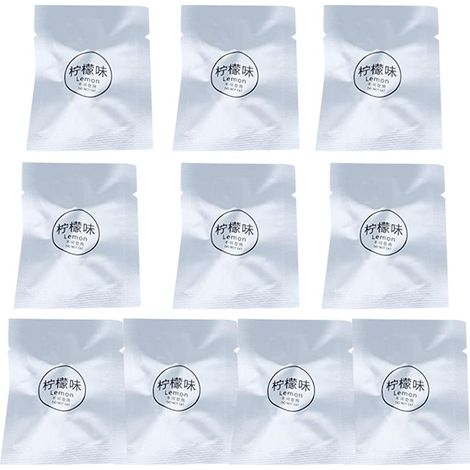 Lot de 10 recharges pour diffuseur de parfum d'ambiance de voiture, parfum pêche, thé vert et lavande. (1/5)