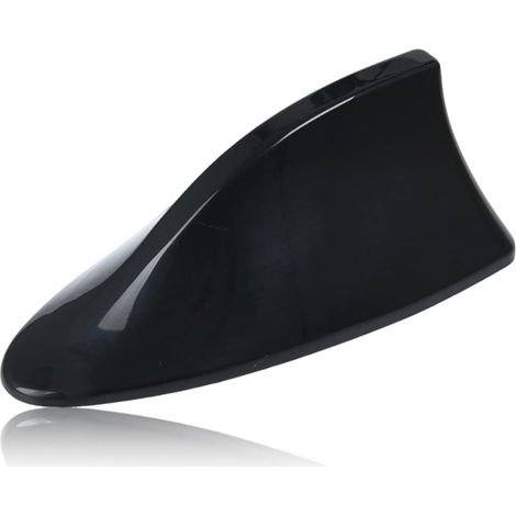1X Antenne Voiture Aileron Requin Universel - Réception Am/Fm Haute Performance - Base Adhésive Étanche Haute Adhérence - Installation Facile Sans Outil (1/5)