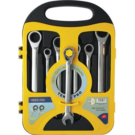 Set 7 chiavi a Cricchetto - 8/19 mm (1/5)