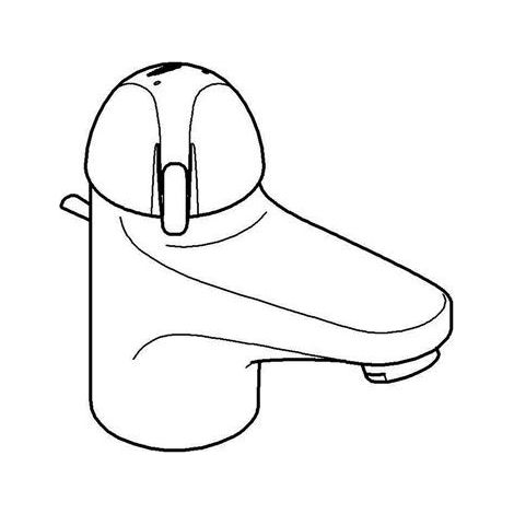 Grohe Euroeco Special Einhand-Sicherheitsmischbatterie, Ausladung (1/5)