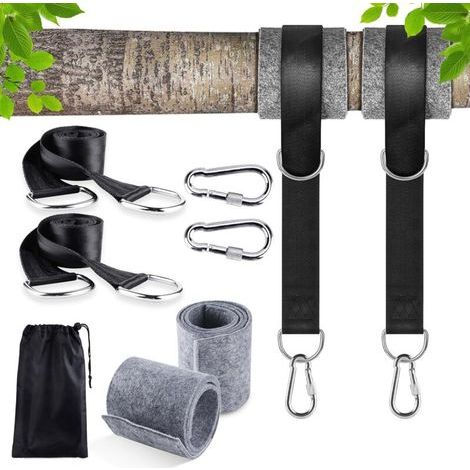 Fixation de hamac, fixation de balançoire 2 pièces, suspension étanche pour chaise suspendue pour bébé (supporte 1000 kg) (1/4)