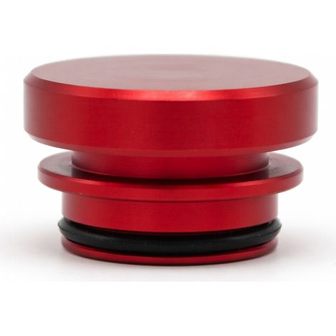 Cappuccio di protezione in metallo per accendisigari - rosso (1/5)