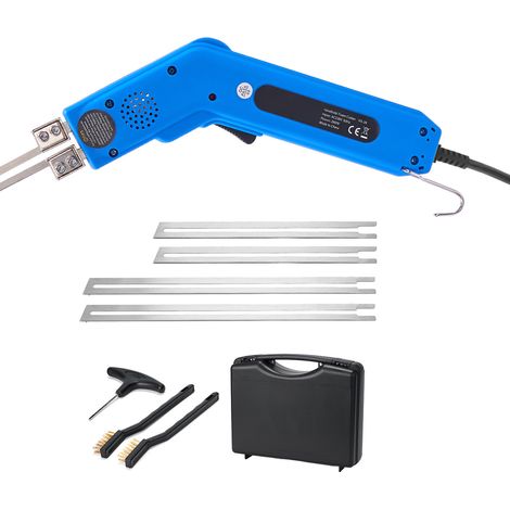 Mophorn Cortador de Espuma Eléctrico con Cuchillo Caliente de 200 W, Herramienta para Poliestireno con Rango de Temperatura de 50 a 500 °C, Incluye Cuchillas de 150 mm y 200 mm