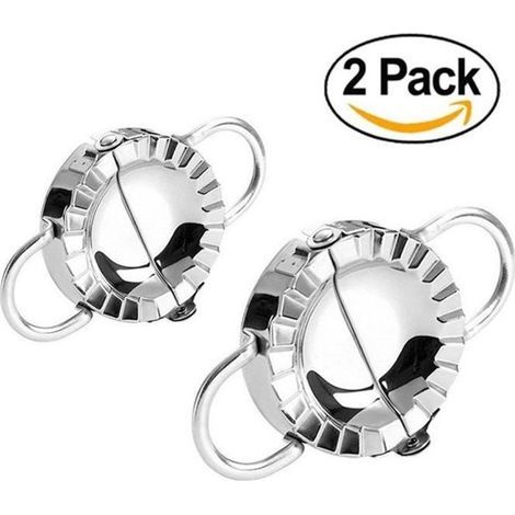 Ravioliform – Nicht spezifiziert – 2er-Set – Edelstahl – Groß und Klein – Modernes Design (1/4)