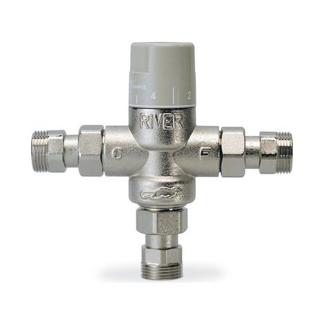 Rubinetto Miscelatore Termostatico Antiscottatura Minieco River (1/2)