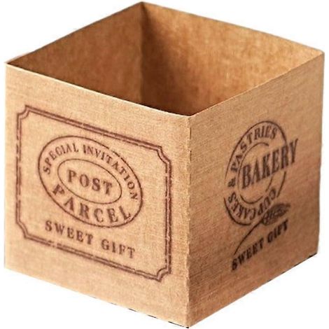 Lot de 100 moules à gâteaux en papier antiadhésif