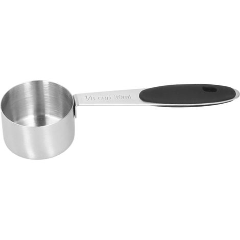 Boîte à café/thé en acier inoxydable 304 de 1,5 L avec cuillère intégrée. Couleur acier inoxydable. (1/5)