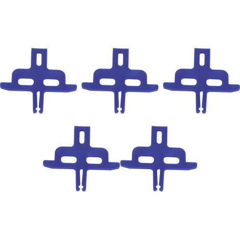 5-teiliges Set blauer Fahrrad-Scheibenbrems-Distanzstücke, kompatibel und einfach zu montieren, Fahrradzubehör (1/5)