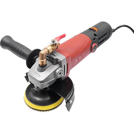 Nasspolierer, 860W Professionelle Handpoliermaschine 6-Gang Betonschleifer 5000RPM für Fahrzeugen, Granit, Stein, Keramikfliesen, Bodenfliesen (1/5)