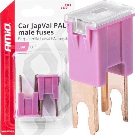 Japanische PAL-Kfz-Sicherungen (Stecker), 2 Stück, 30 A, amio-03406 (1/4)