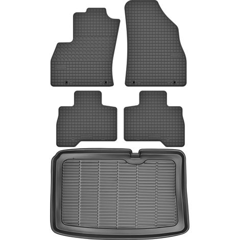 Baule MAX-MAT 910409 + Tappetini MOTOHOBBY 190305 - Fiat Fiorino / Qubo III Kombivan dal 2008, FL vano piedi anteriore - Installato