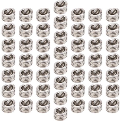 Lot de 50 inserts filetés en métal pour réparation de vis, douilles de protection, unités américaines 4‑401.5D (1/5)