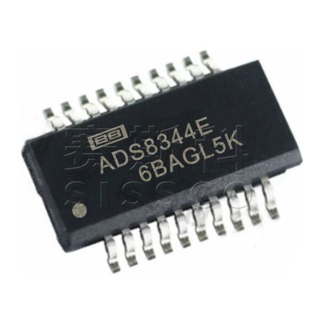 ADS8344E ADS8344N electronic component chips, 5 electronic components, 5 units.