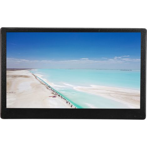 Mini moniteur HD, réglable, 13,2 pouces, acier inoxydable, écran LCD haute résolution pour ordinateurs, 100–240 V CA (1/5)