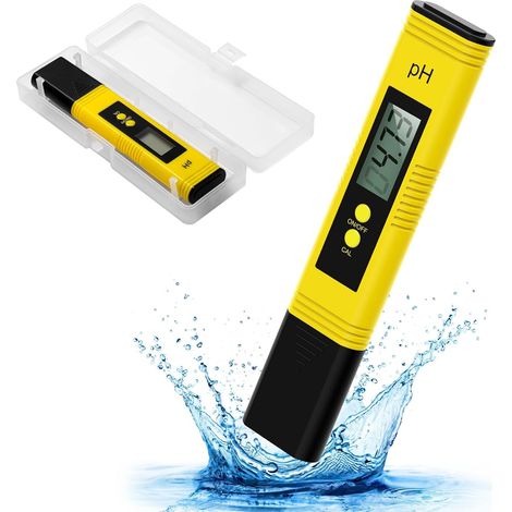 PH Mètre Numérique LCD Testeur de Qualité d'Eau 0 14 pH, Calibration Automatique, Idéal Piscines et Aquariums (1/5)