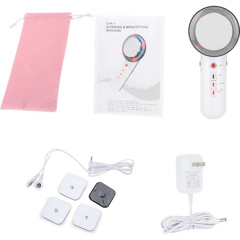 Appareil amincissant ultrasonique EMS infrarouge pour corps, brûle-graisse massage, thérapie ultrasonique, prise US 100-240V (1/5)