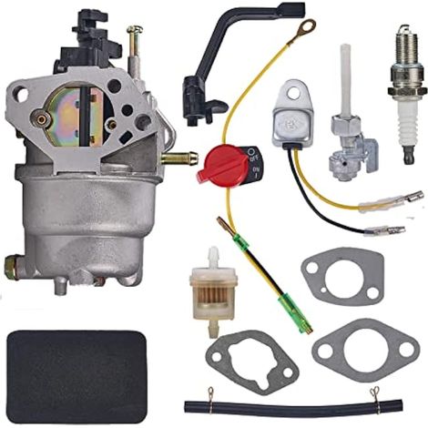 Carburateur 0J58620157 pour Generac GP5000 GP5500 GP6500 GP6500E GP7500E 0J58620157 5KW 5.5KW 6.5KW 389cc 8125W 188F 190F Générateur Portable 0G8442AE 111 Voiture B (1/5)