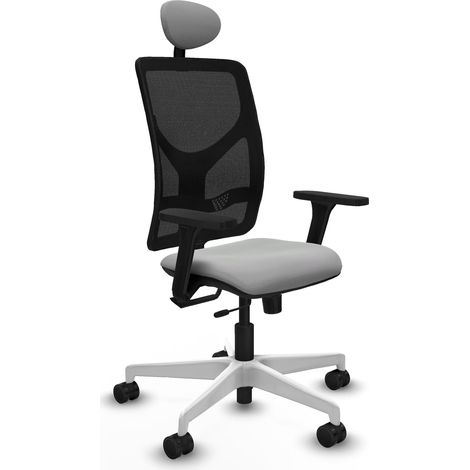 Chaise de bureau piqueras y crespo Motilla noir accoudoirs réglables (1/2)