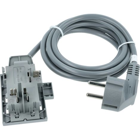 vhbw Stromkabel Ersatz für Viking 151382, 00170840, 170836, 00163312 für Spülmaschine - Anschlusskabel für Geschirrspüler, 1,72 m