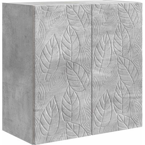 Wandschrank Betongrau 59 x 31 x 60 cm Holzwerkstoff vidaXL (1/5)