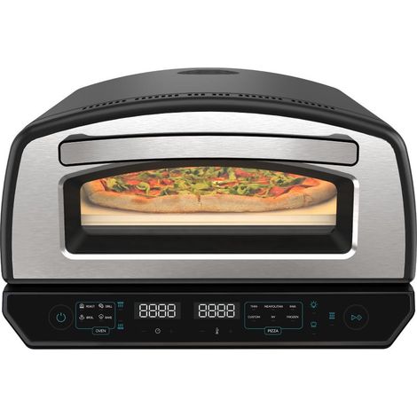 Vinco Forno Pizza elettrico 2200W 450° Vinco 50360 Pizza in 2 Minuti