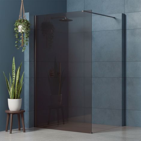 PARED DE LA DUCHA REA FLEXI BROWN TITANIUM 110 (1/5)