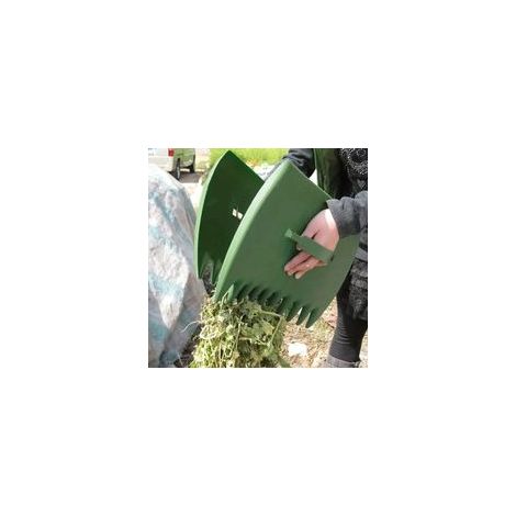 Ergonomic Leaf Claws, Wide Scoop Grabber, Comfortable Yard Picker, Weatherproof Garden Cleanup Tool, Efficient Lawn Debris Removal Aid, Outdoor Equipment for Landscaping, Patio, 34x25x2cm (1/5)