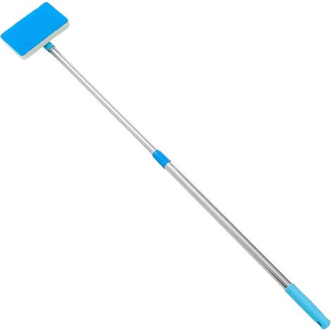 Brosse de nettoyage pour aquarium Brosse-grattoir à algues réglable avec Outil de nettoyage pour bac à poissons pour maison, cuisine, aquarium, algues, tortues, reptiles, terrarium, eau (1/5)