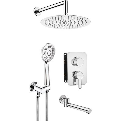 Deante Arnika Set doccia cromato