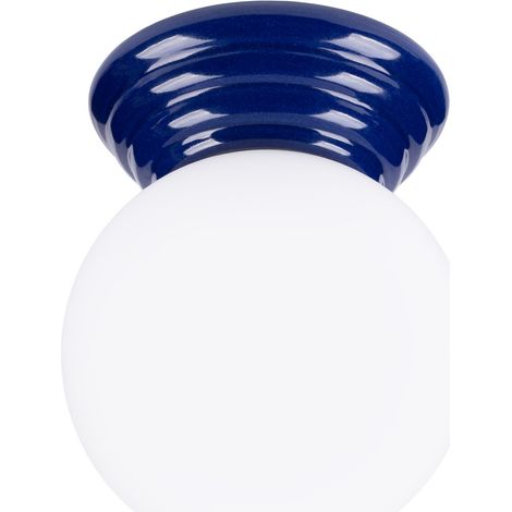 Deckenleuchte Zori ultramarin 1xG9 12cm Glas Sollux (1/5)